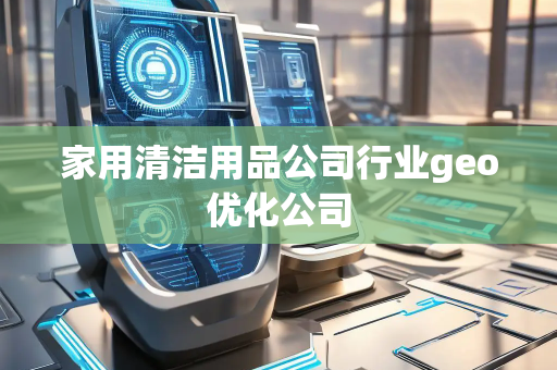 家用清洁用品公司行业geo优化公司