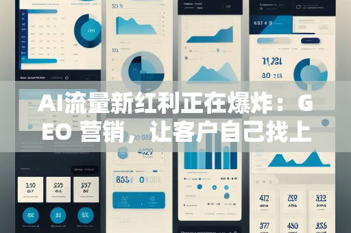 AI流量新红利正在爆炸:GEO 营销,让客户自己找上门,而不是你苦苦追着跑! AI流量新红利正在爆炸:GEO 营销,让客户自己找上门,而不是你苦苦追着跑!