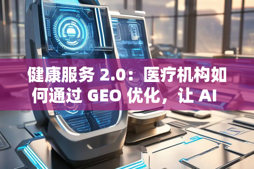 健康服务 2.0：医疗机构如何通过 GEO 优化，让 AI 推荐里出现你的名字？